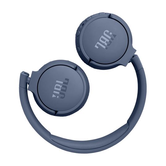 JBL Tune 670NC - Blue - Adaptive Noise Cancelling Wireless On-Ear Headphones - Detailshot 4